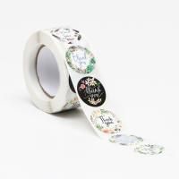 Наклейки для цветов и подарков Thank you 2,5 х 2,5 см (500шт) 1/300 Наклейки для цветов и подарков Thank you 2,5 х 2,5 см (500шт) 1/300