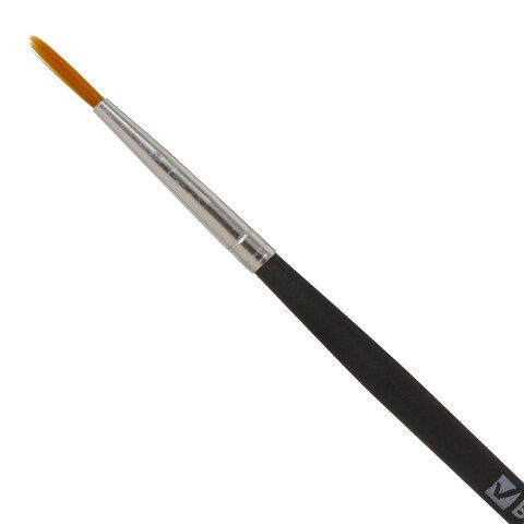 Кисть синтетика круглая №2 BRAUBERG 1/30