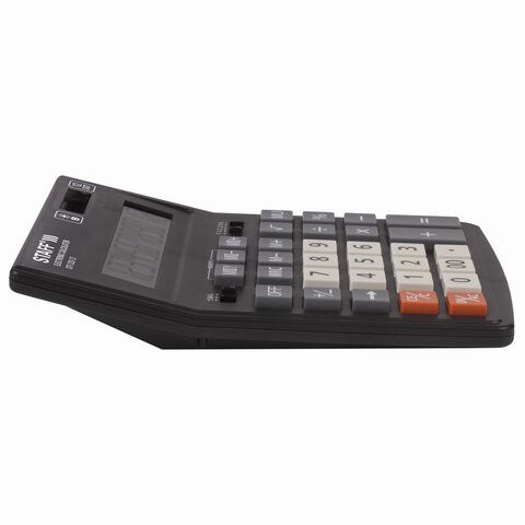 Калькулятор настольный STAFF PLUS, STF-333, 12 разрядов, двойное питание 200x154мм 1/20/40 Калькулятор настольный STAFF PLUS, STF-333, 12 разрядов, двойное питание 200x154мм 1/20/40