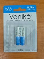 Элемент питания alkaline VONIKO АAА (LR03) (2шт) 1/60