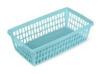Корзина 250х140х70мм бирюзовая Велетта 1/38