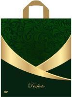 Пакет с петлевой ручкой (37х40)-95 Перфекто Малахит Тико 25/300