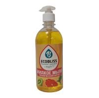 Мыло жидкое 500мл с дозатором Тропический фрукт Ecobliss 1/10 