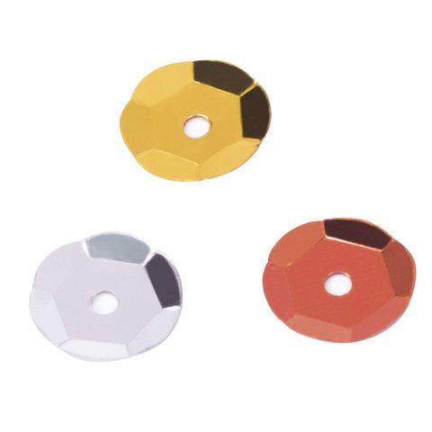 Пайетки для творчества КЛАССИКА, ЗОЛОТО, СЕРЕБРО, МЕДЬ, 8мм, 30г., 3 цвета, ОСТРОВ СОКРОВИЩ, 661266 Пайетки для творчества КЛАССИКА, ЗОЛОТО, СЕРЕБРО, МЕДЬ, 8мм, 30г., 3 цвета, ОСТРОВ СОКРОВИЩ, 661266