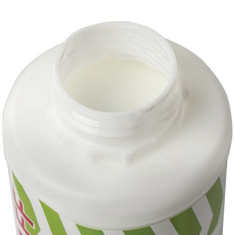 Клей ПВА 1кг универсальный бумага картон дерево STAFF 1/8