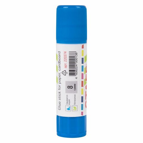 Клей-карандаш 08г STAFF EVERYDAY 1/24/864