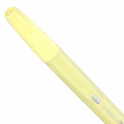 Ручка шариковая синяя узел 1мм линия 0,5мм РОССИЯ CARINA 1/36