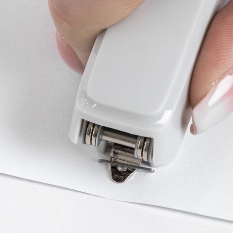 Степлер №10 до 20л с антистеплером серый Extra BRAUBERG 1/24