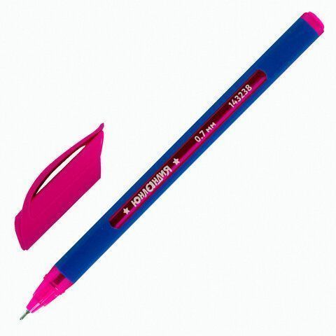 Ручка шариковая масляная синяя 0,7мм линия письма 0,35мм трехгранная ЮНЛАНДИЯ ассорти 1/12 Ручка шариковая масляная синяя 0,7мм линия письма 0,35мм трехгранная ЮНЛАНДИЯ ассорти 1/12