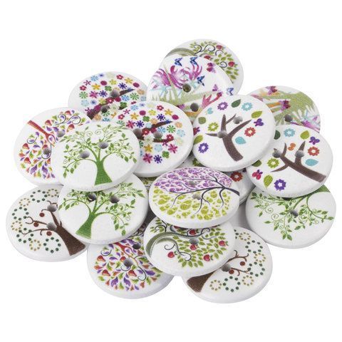 Пуговицы декоративные ДЕРЕВЦЕ, дерево, 20мм, 18шт., ассорти, ОСТРОВ СОКРОВИЩ (вывод) Пуговицы декоративные ДЕРЕВЦЕ, дерево, 20мм, 18шт., ассорти, ОСТРОВ СОКРОВИЩ (вывод)