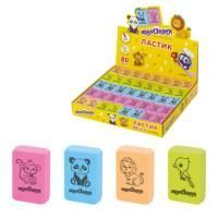 Ластик ЮНЛАНДИЯ Зверушки 28х18х10мм Ластик ЮНЛАНДИЯ Зверушки 28х18х10мм