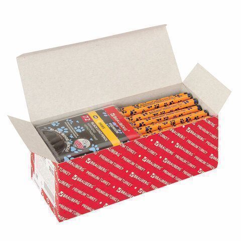 Карандаш ч/гр НВ ассорти дисплей BRAUBERG PREMIUM TURKEY Paws 181566 Карандаш ч/гр НВ ассорти дисплей BRAUBERG PREMIUM TURKEY Paws 181566