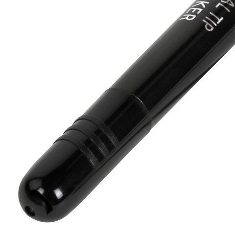 Маркер перманентный двусторонний BRAUBERG DUO, ЧЕРНЫЙ, наконечники 0,7/1 мм 1/10 Маркер перманентный двусторонний BRAUBERG DUO, ЧЕРНЫЙ, наконечники 0,7/1 мм 1/10