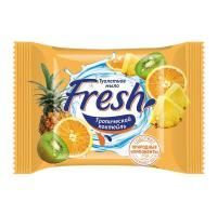 Мыло туалетное крем 50гр в обертке Fresh Тропический коктейль ЭФКО 1/80
