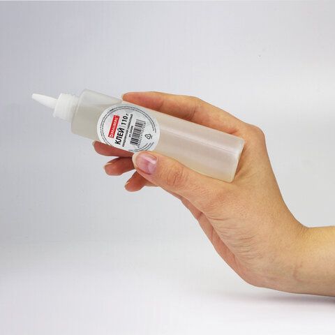 Клей канцелярский силикатный 110г BRAUBERG 1/72