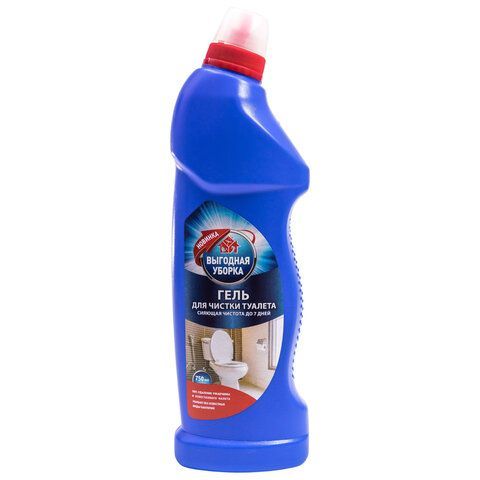 Средство жидкое 750мл чистящее для уборки туалета Выгодная уборка РЕНЕССАНС 1/15 (Тендер)