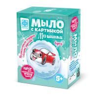 Набор для творчества Мыло с картинкой Машинки Купер красный 1/46 Набор для творчества Мыло с картинкой Машинки Купер красный 1/46