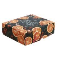 НГ Подарочная коробка 20х17х6см картон Пусть все сбудется 1/5