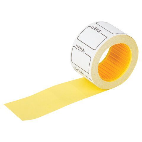 Этикет-лента (35х25) белая 250шт/рул 5/100 (клиент)