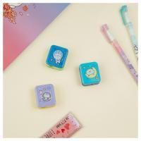 Точилка 1 отверстие пластиковая ассорти Bubble firneds Meshu 1/24 Точилка 1 отверстие пластиковая ассорти Bubble firneds Meshu 1/24