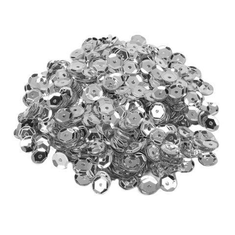 Пайетки для творчества КЛАССИКА, ЗОЛОТО, СЕРЕБРО, МЕДЬ, 6мм, 30г., ОСТРОВ СОКРОВИЩ (вывод)