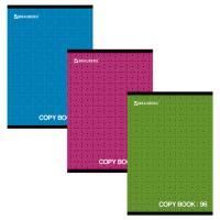 Тетрадь 96л А4 клетка офсет 60г/м2 мелованный картон Монохром2 BRAUBERG 1/5/25