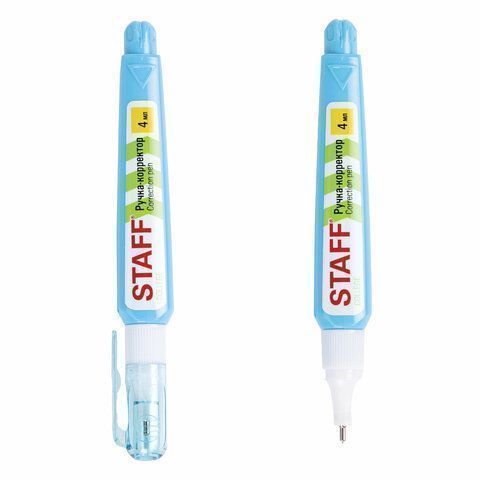 Корректор-ручка 4мл металлический наконечник STAFF College 1/12 (Клиент)