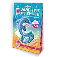 Набор для творчества магнит из гипса Морские жители Дельфин 1/32 Набор для творчества магнит из гипса Морские жители Дельфин 1/32