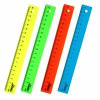 Линейка 20см пластиковая неоновая ассорти ПИФАГОР 1/30 Линейка 20см пластиковая неоновая ассорти ПИФАГОР 1/30