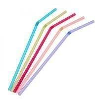 Трубочки для коктейля 210х5 с гофрой цветные (250шт) 1/48