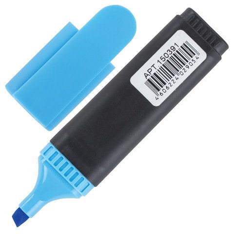 Текстмаркер голубой 1-5мм скошенный наконечник BRAUBERG CONTRACT 1/10 Текстмаркер голубой 1-5мм скошенный наконечник BRAUBERG CONTRACT 1/10