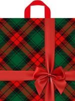 Пакет с петлевой ручкой (40х44)-75 Бантик на красном Тико 50/300 Пакет с петлевой ручкой (40х44)-75 Бантик на красном Тико 50/300