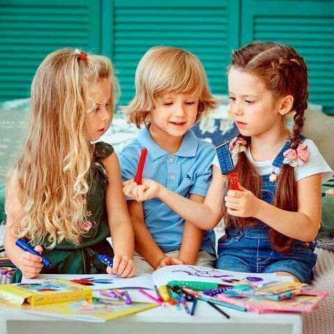 Альбом для рисования 20л А4 на скрепке Саванна ПИФАГОР 1/50