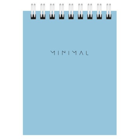 Блокнот 40л А7 75х105мм гребень клетка BRAUBERG Minimal Pastel 1/120 Блокнот 40л А7 75х105мм гребень клетка BRAUBERG Minimal Pastel 1/120