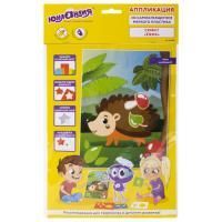 Аппликация из мягкого пластика 21х29см Юнландия Ежик 1/1 Аппликация из мягкого пластика 21х29см Юнландия Ежик 1/1