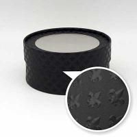 Коробка шайба с прозр. крышкой 16х7,5см черный lotus