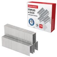 Скобы №23/23 1000шт СВЕРХПРОЧНЫЕ от 110 до 190л BRAUBERG 1/10/80 Скобы №23/23 1000шт СВЕРХПРОЧНЫЕ от 110 до 190л BRAUBERG 1/10/80