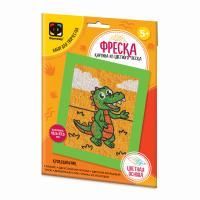 Аппликация фреска Веселый зоопарк Крокодильчик 1/50 Аппликация фреска Веселый зоопарк Крокодильчик 1/50