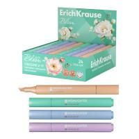 Текстмаркер ассорти 1-5мм ErichKrause Pastel Bloom 1/24 Текстмаркер ассорти 1-5мм ErichKrause Pastel Bloom 1/24
