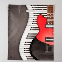 Пакет с вырубной ручкой (39х47)-60 Мелодия 50/500 