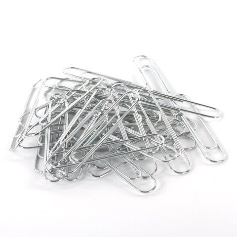 Скрепки 50мм 50шт оцинкованные BRAUBERG 1/10/300 Скрепки 50мм 50шт оцинкованные BRAUBERG 1/10/300