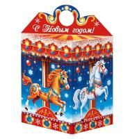 НГ Коробка Карусель до 1кг 115х115х170/220 1/150