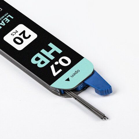 Грифель запасной 20шт НB 0,7мм Black Jack BRAUBERG 1/36/1440 Грифель запасной 20шт НB 0,7мм Black Jack BRAUBERG 1/36/1440