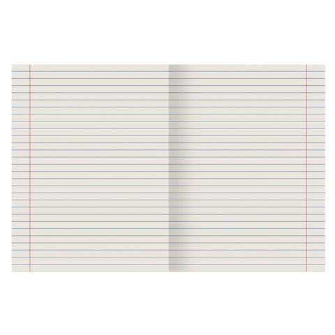 Тетрадь 18л линия с полями ЗЕЛЕНАЯ эконом ПИФАГОР /160