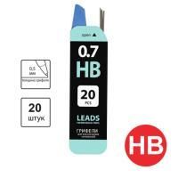 Грифель запасной 20шт НB 0,7мм Black Jack BRAUBERG 1/36/1440 Грифель запасной 20шт НB 0,7мм Black Jack BRAUBERG 1/36/1440