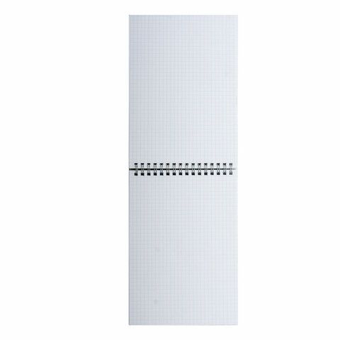 Блокнот 40л А6 108х145мм клетка гребень Minimal Classic BRAUBERG 1/6/96