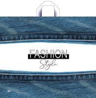 Пакет с петлевой ручкой (50х60)-60 Стиль Джинс ТИКО 25/250 Пакет с петлевой ручкой (50х60)-60 Стиль Джинс ТИКО 25/250