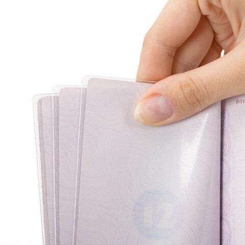 Обложка для листа паспорта КОМПЛЕКТ 60 штук, ПВХ, прозрачная, STAFF, 237596 (клиент) Обложка для листа паспорта КОМПЛЕКТ 60 штук, ПВХ, прозрачная, STAFF, 237596 (клиент)