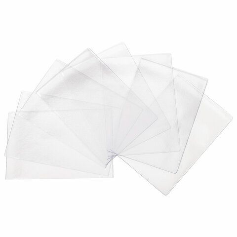 Обложка-чехол для защиты каждой страницы паспорта К-Т 10шт ПВХ прозрачная STAFF 1/500 (клиент) Обложка-чехол для защиты каждой страницы паспорта К-Т 10шт ПВХ прозрачная STAFF 1/500 (клиент)