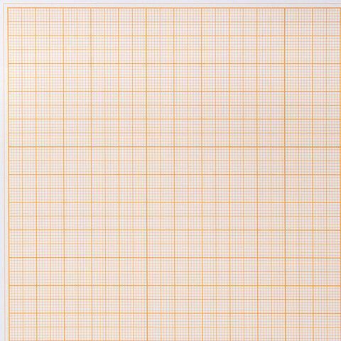 Бумага масштабно-координатная А4 оранжевая 10л STAFF 1/100 (клиент)